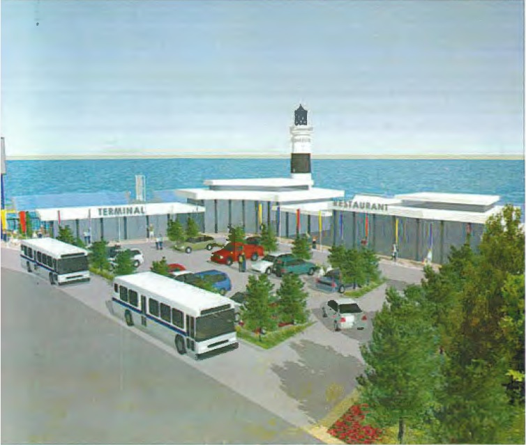 The proposed outcome of the new Iloilo Ferry Terminal